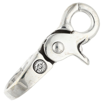 Chrome Hearts QUICK CLIP CROSS BALL Silver Clip