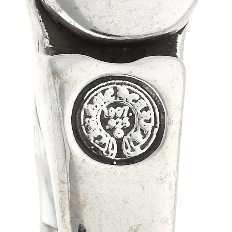 Chrome Hearts QUICK CLIP CROSS BALL Silver Clip