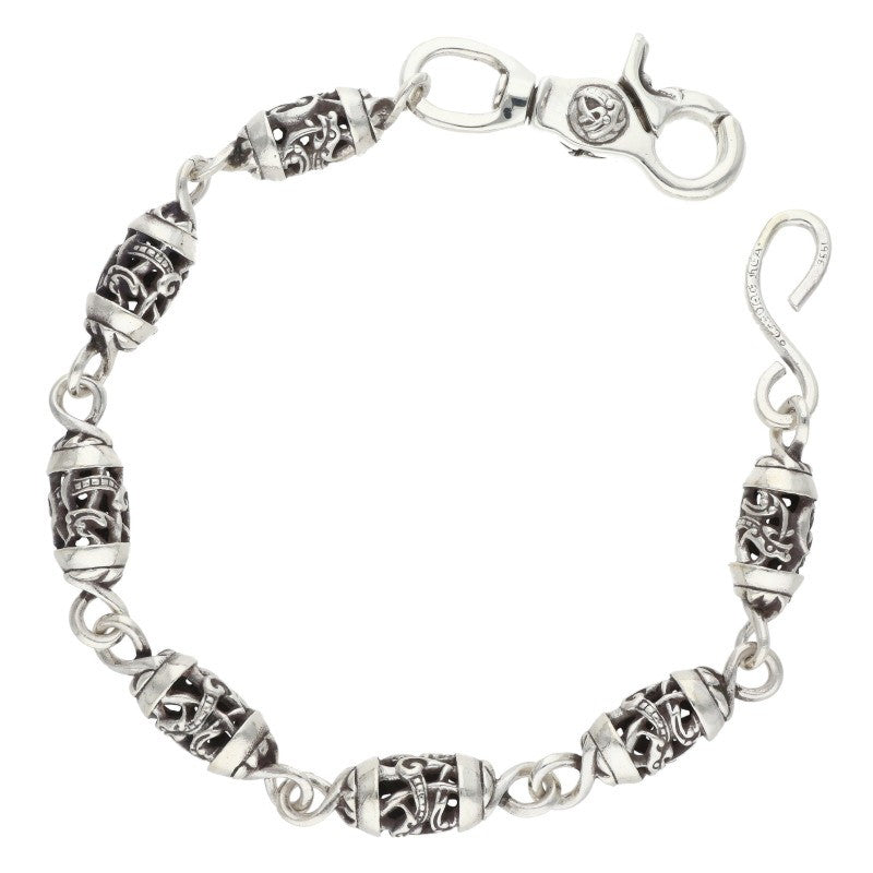Chrome Hearts 1 Clip Celtic Roller Wallet Chain Size 7LINK