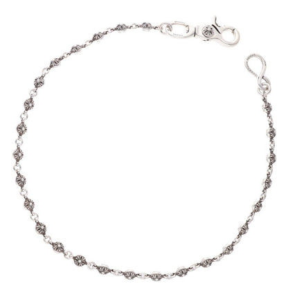 Chrome Hearts #1 Cross Ball 1 Clip Silver Wallet Chain