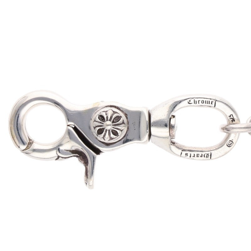 Chrome Hearts #1 Cross Ball 1 Clip Silver Wallet Chain