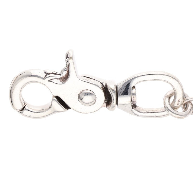 Chrome Hearts #1 Cross Ball 1 Clip Silver Wallet Chain