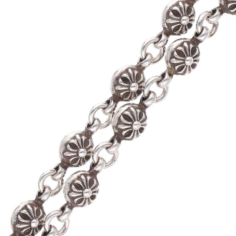 Chrome Hearts #1 Cross Ball 1 Clip Silver Wallet Chain