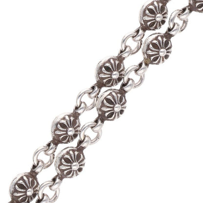 Chrome Hearts #1 Cross Ball 1 Clip Silver Wallet Chain