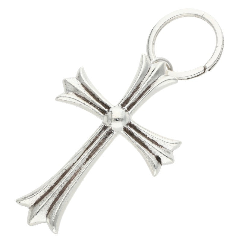 Chrome Hearts Large Cross #5 Dagger Silver Keyring