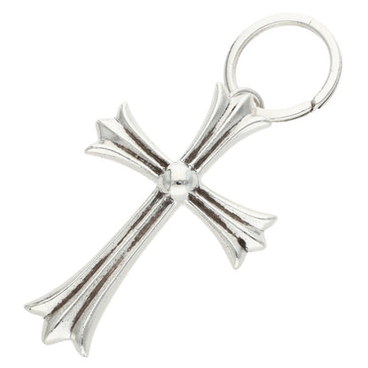 Chrome Hearts Large Cross #5 Dagger Silver Keyring