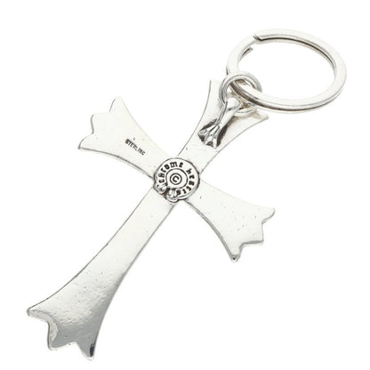 Chrome Hearts Large Cross #5 Dagger Silver Keyring