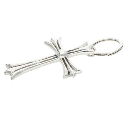 Chrome Hearts Large Cross #5 Dagger Silver Keyring