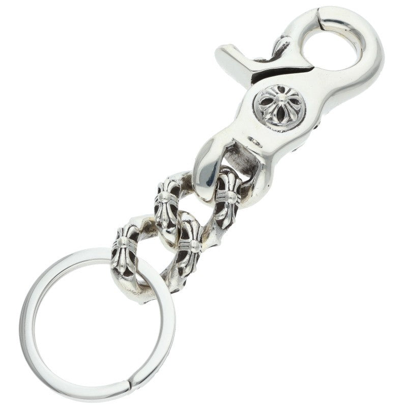 Chrome Hearts XFANCY-S Silver Key Chain Wallet Size Short