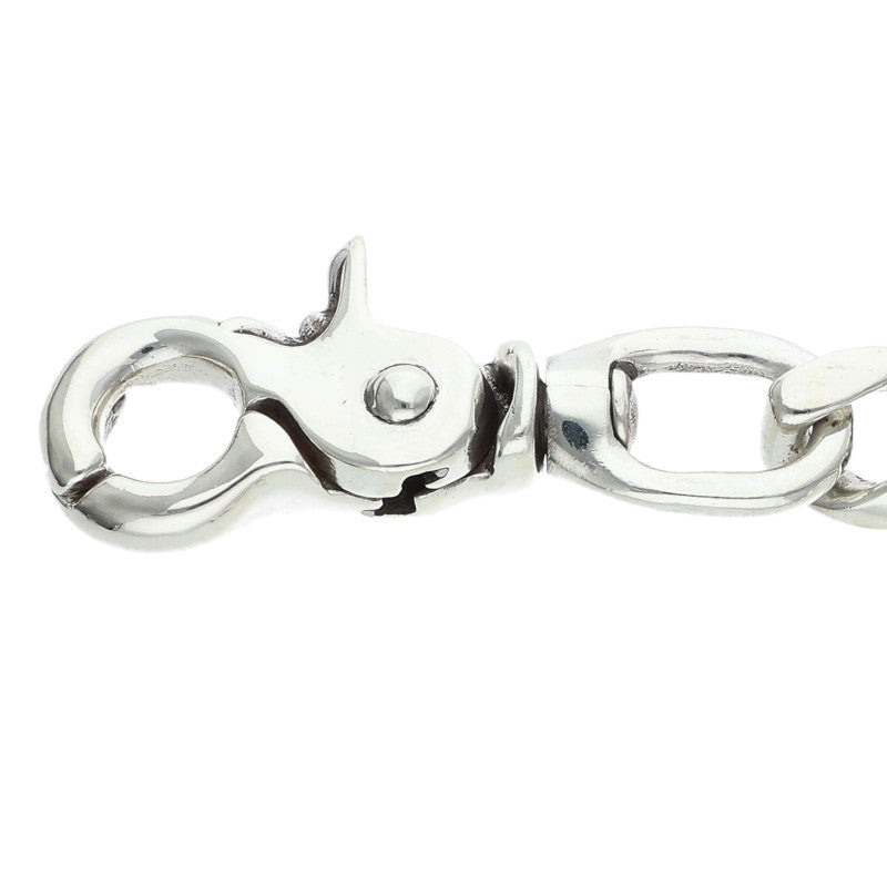 Chrome Hearts 1 Clip Short Classic Silver Wallet Chain