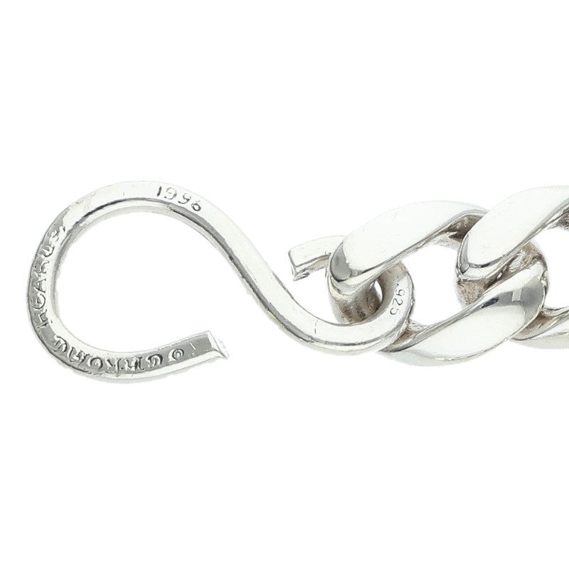 Chrome Hearts 1 Clip Short Classic Silver Wallet Chain