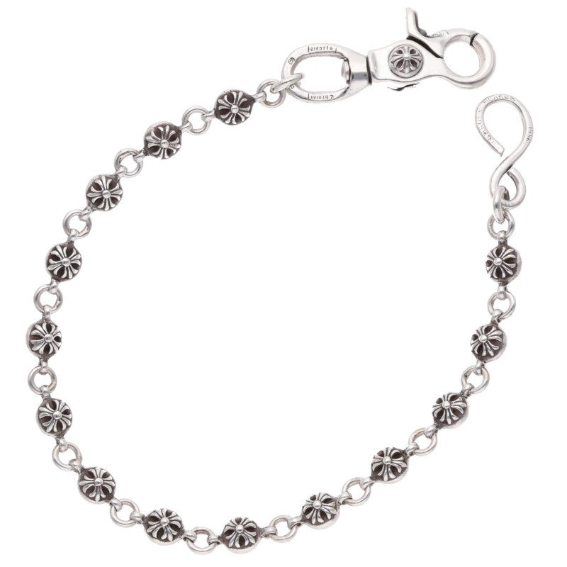 Chrome Hearts 1-Clip Short #2 Cross Ball 925 Wallet Chain