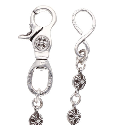 Chrome Hearts 1-Clip Short #2 Cross Ball 925 Wallet Chain