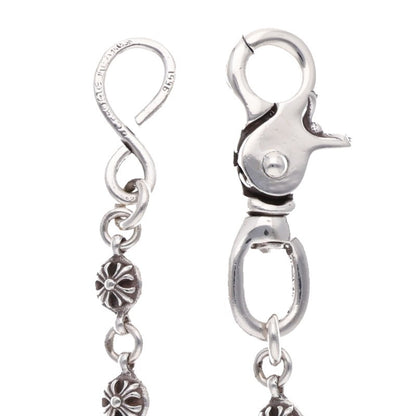 Chrome Hearts 1-Clip Short #2 Cross Ball 925 Wallet Chain