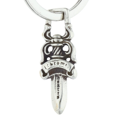 Chrome Hearts CLP CHN XFANCY-S Extra Fancy Keychain Silver Wallet