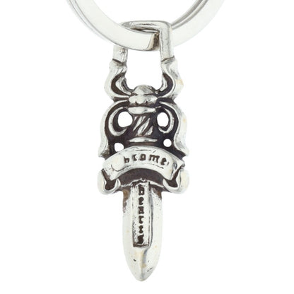 Chrome Hearts CLP CHN XFANCY-S Extra Fancy Keychain Silver Wallet
