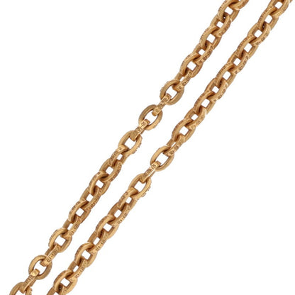 Chrome Hearts 22K Gold T-Bar Paper Chain Wallet Chain