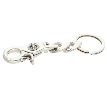 Chrome Hearts CLP CHN CLASSIC-S Classic Link Keychain Silver Wallet