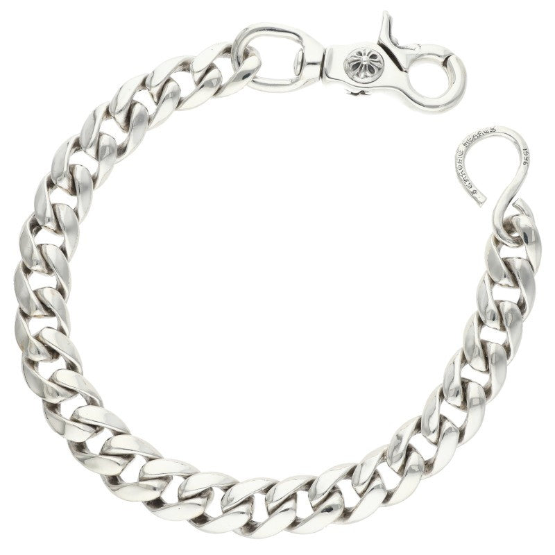 Chrome Hearts 1 Clip Short Classic Silver Wallet Chain