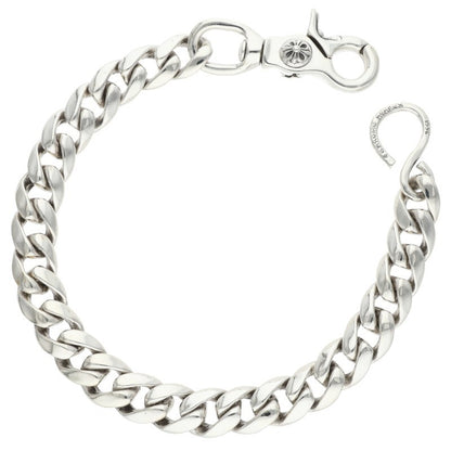 Chrome Hearts 1 Clip Short Classic Silver Wallet Chain