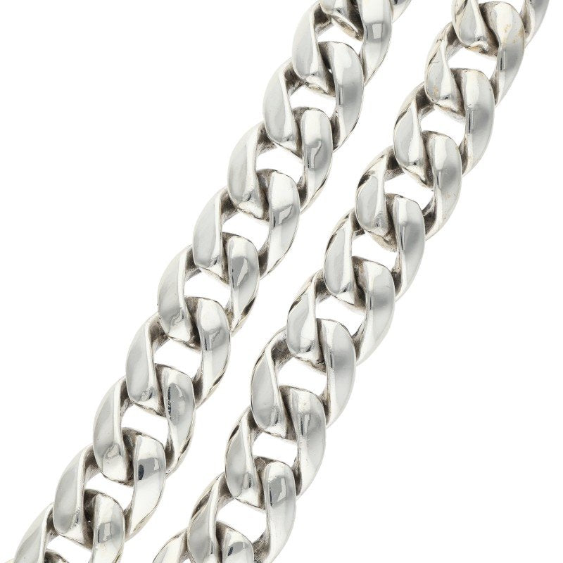 Chrome Hearts 1 Clip Short Classic Silver Wallet Chain
