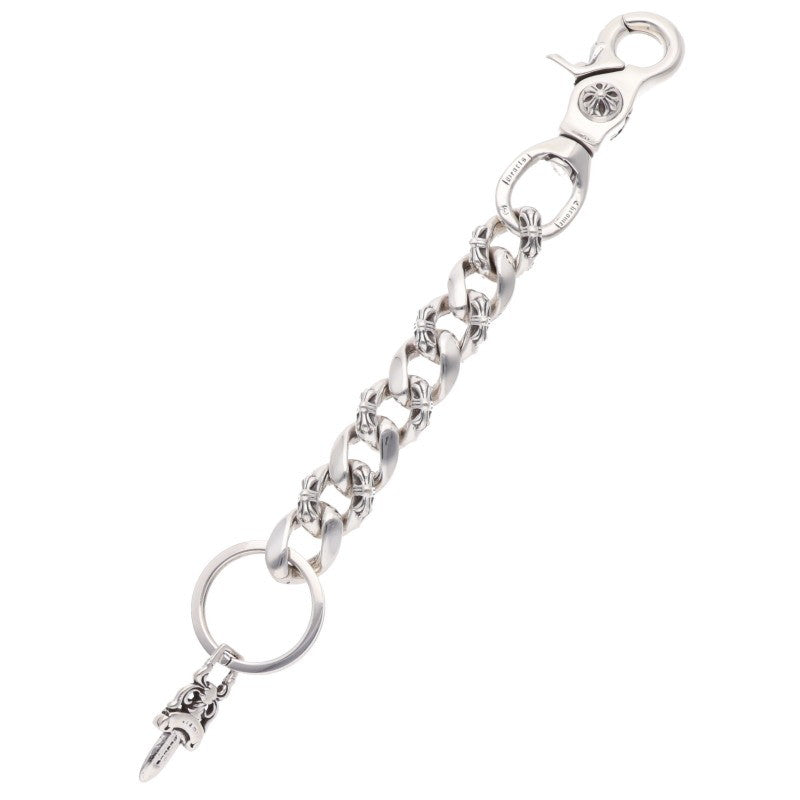 Chrome Hearts CLP CHN FANCY-L Long Fancy Link Chain Silver Wallet