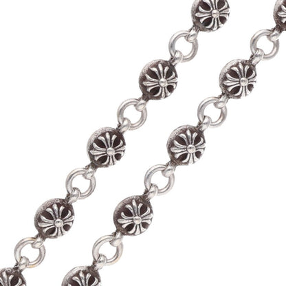 Chrome Hearts #2 Cross Ball 1 Clip Silver Wallet Chain