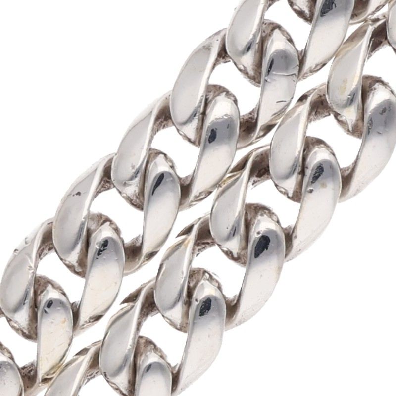 Chrome Hearts Classic 2-Clip Silver Wallet Chain