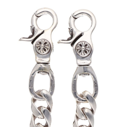 Chrome Hearts Classic 2-Clip Silver Wallet Chain