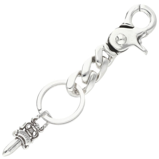 Chrome Hearts Short Classic Link Silver Key Chain Wallet