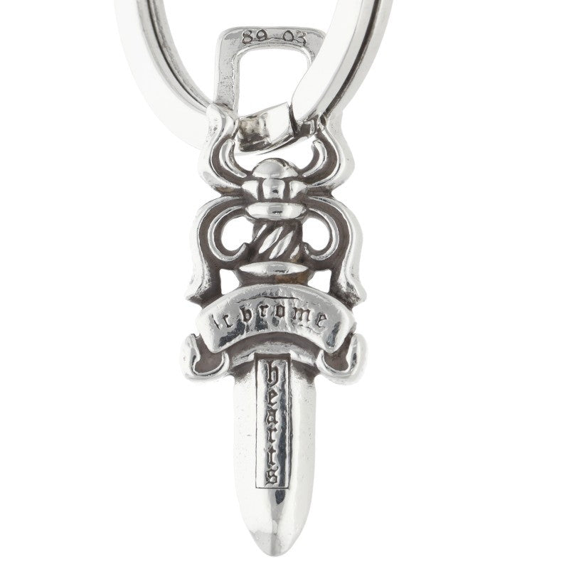 Chrome Hearts Short Classic Link Silver Key Chain Wallet