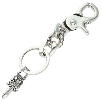 Chrome Hearts CLP CHN FANCY-S Silver Wallet Chain