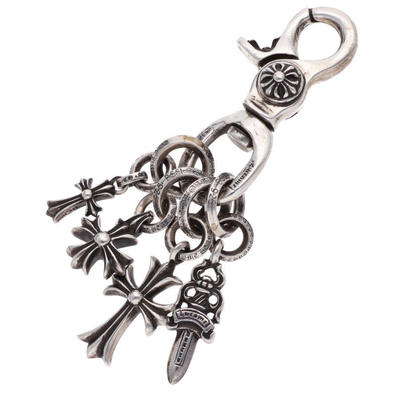 Chrome Hearts Baby Multi Clip 925 Silver Wallet Chain