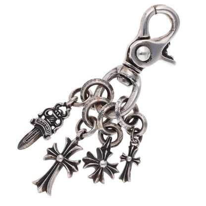 Chrome Hearts Baby Multi Clip 925 Silver Wallet Chain