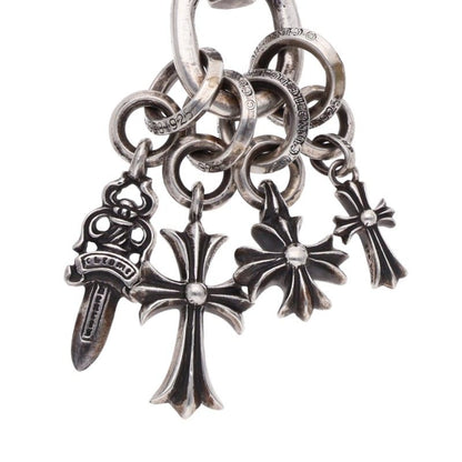 Chrome Hearts Baby Multi Clip 925 Silver Wallet Chain