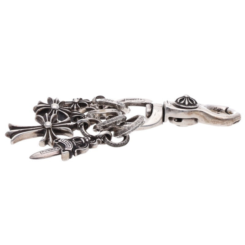 Chrome Hearts Baby Multi Clip 925 Silver Wallet Chain