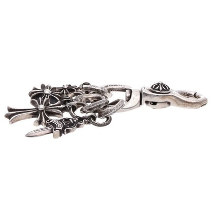 Chrome Hearts Baby Multi Clip 925 Silver Wallet Chain