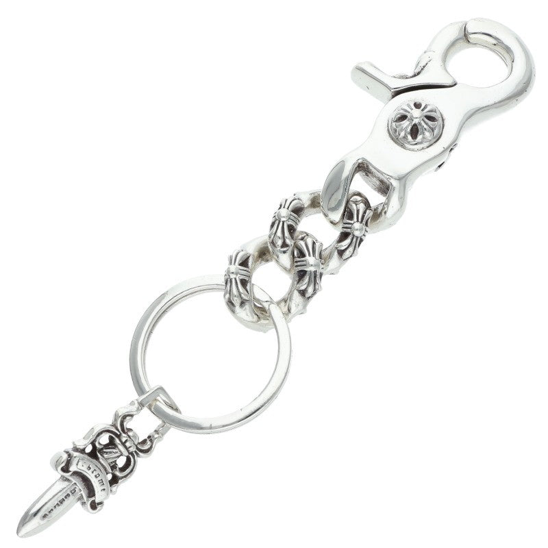 Chrome Hearts CLP CHN XFANCY-S Silver Wallet Chain