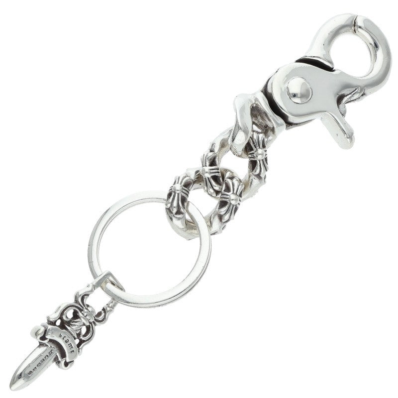 Chrome Hearts CLP CHN XFANCY-S Silver Wallet Chain