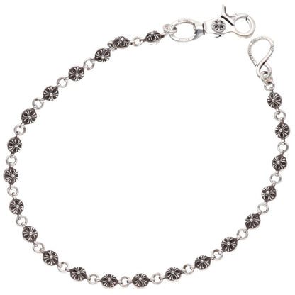 Chrome Hearts 1-Clip #2 Cross Ball Long Wallet Chain