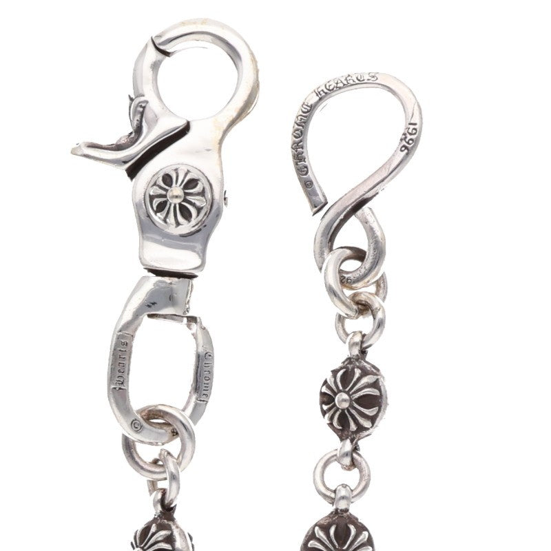 Chrome Hearts 1-Clip #2 Cross Ball Long Wallet Chain