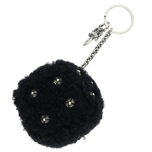 Chrome Hearts FUZZY DICE Cross Ball Dice Wallet Chain
