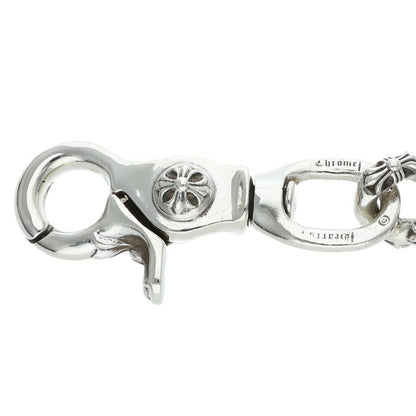 Chrome Hearts 1-Clip Short Fancy Silver Wallet Chain