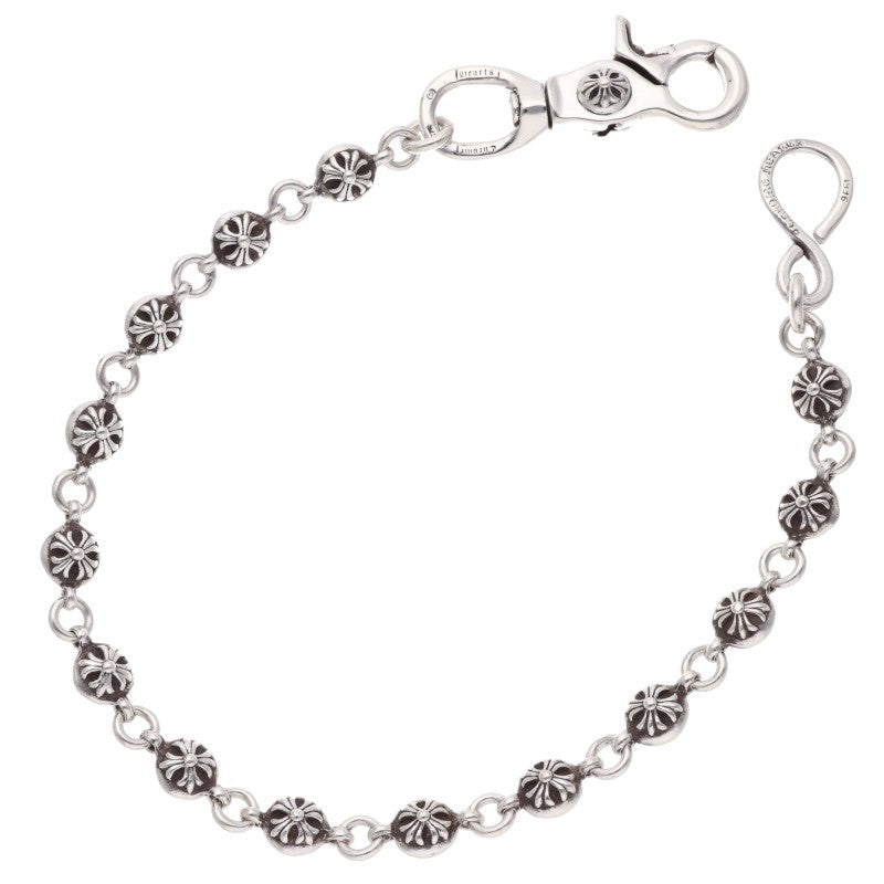 Chrome Hearts 2BALL SHORT-S 1 Clip #2 Crossball Wallet Chain