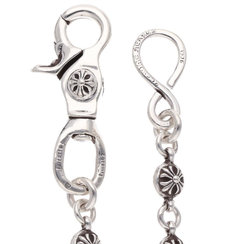 Chrome Hearts 2BALL SHORT-S 1 Clip #2 Crossball Wallet Chain