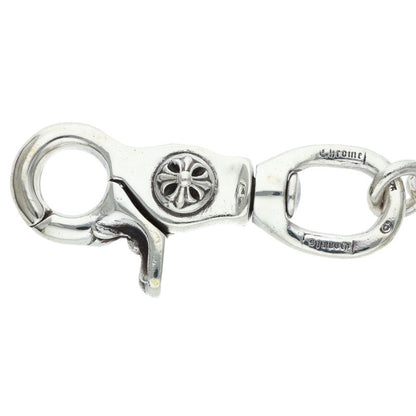 Chrome Hearts 925 Silver CH Plus 2-Clip Wallet Chain