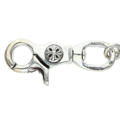 Chrome Hearts 925 Silver CH Plus 2-Clip Wallet Chain