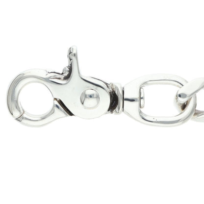 Chrome Hearts 2-Clip Long Classic Silver Wallet Chain
