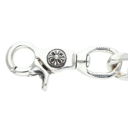 Chrome Hearts 2-Clip Long Classic Silver Wallet Chain