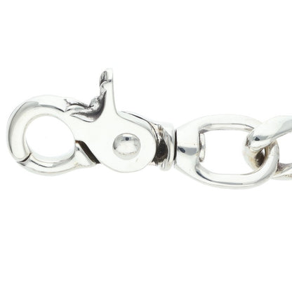 Chrome Hearts 2-Clip Long Classic Silver Wallet Chain